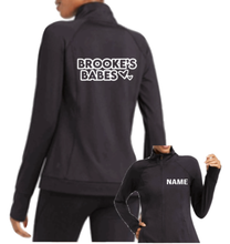 Load image into Gallery viewer, BROOKE'S BABES rhinestone track jacket
