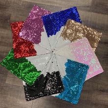 Load image into Gallery viewer, custom sequin photo pillow case
